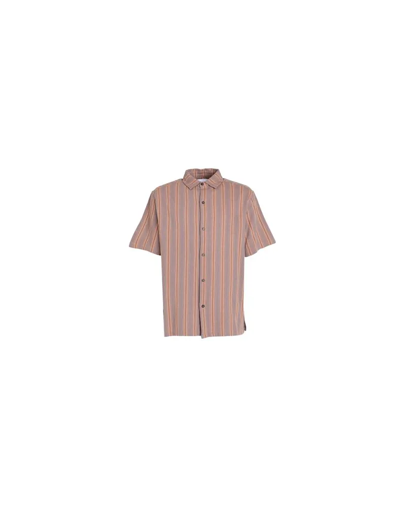 Butter Goods Terrace S Shirt  - Terrace S Shirt - TOPS - Hemdenauf YOOX.COM Braun