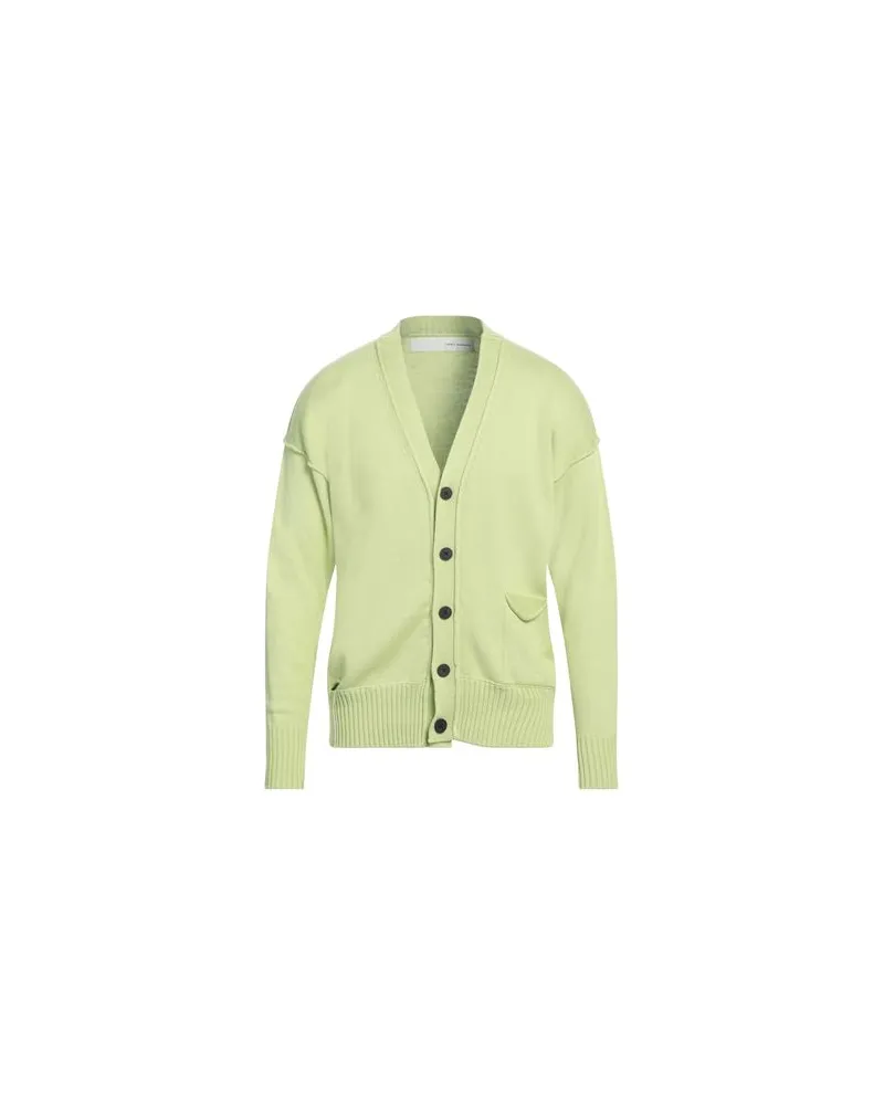 Isabel Benenato STRICKWAREN - Strickjackenauf YOOX.COM Limettengrün