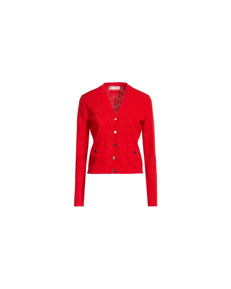 Tory Burch STRICKWAREN - Strickjackenauf YOOX.COM Tomatenrot