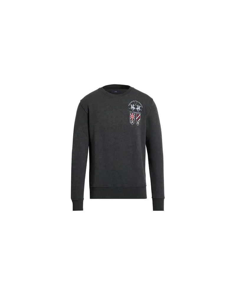 La Martina TOPS - Sweatshirtsauf YOOX.COM Braungrau