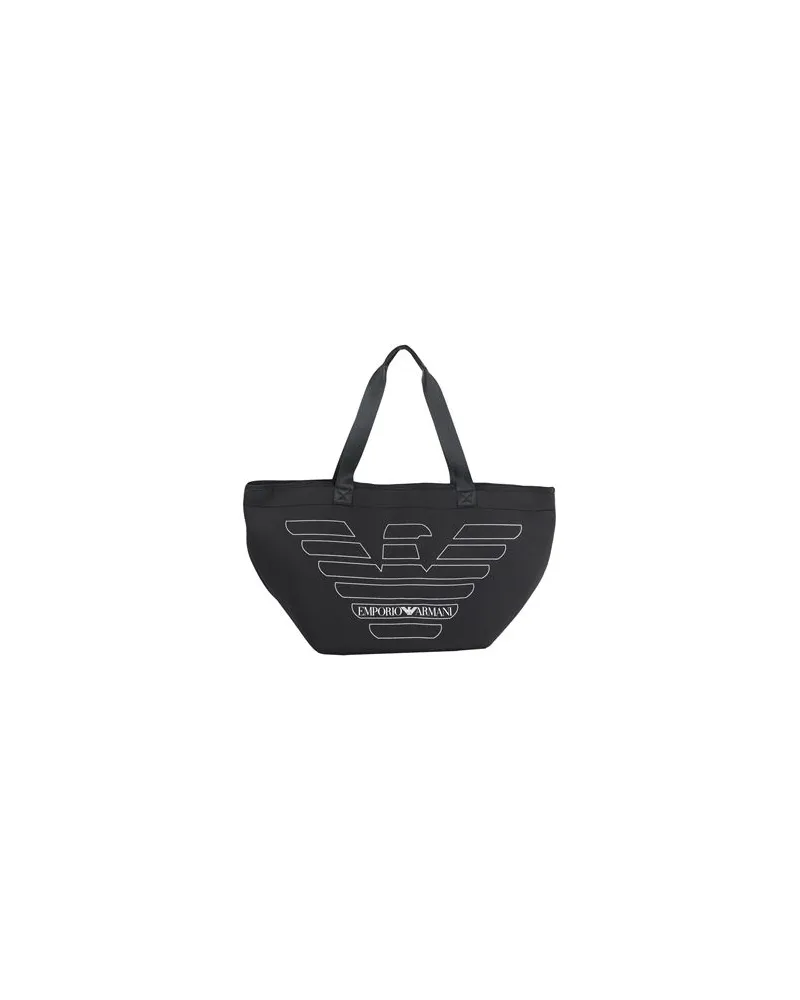 Emporio Armani BAG BEACHWEAR  - TASCHEN - Schultertaschenauf YOOX.COM Schwarz