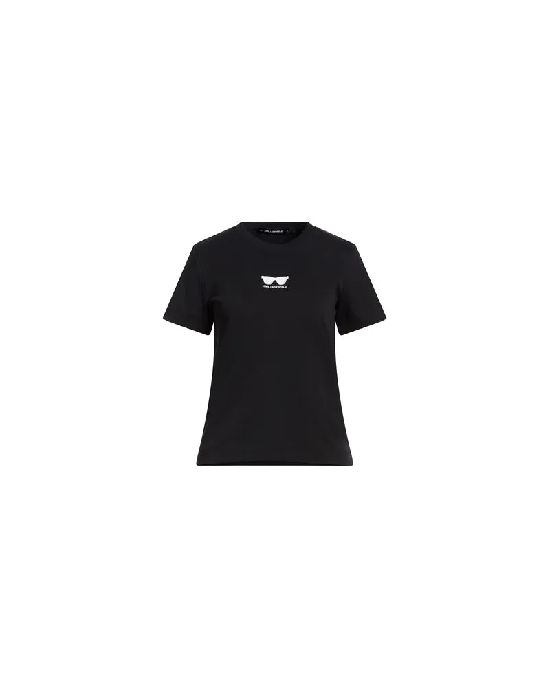 Karl Lagerfeld KARL CARES - TOPS - T-shirtsauf YOOX.COM Schwarz