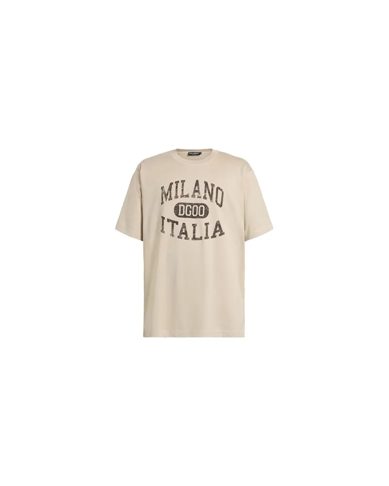 Dolce & Gabbana TOPS - T-shirtsauf YOOX.COM Beige