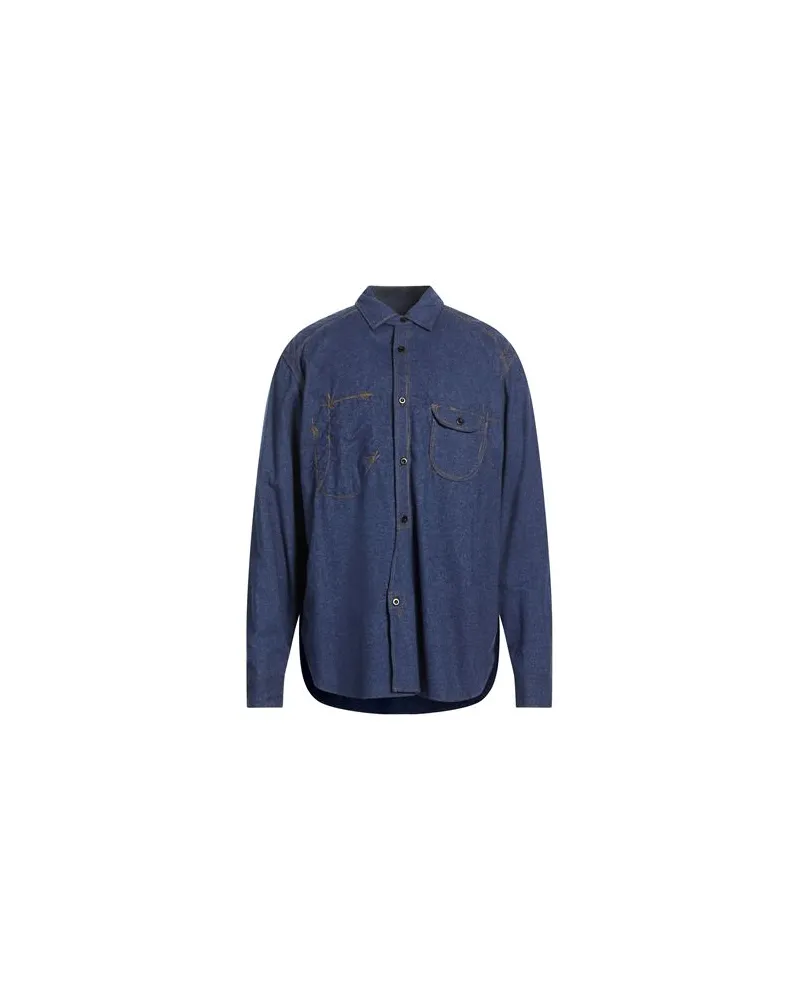 Comme des Garçons TOPS - Hemdenauf YOOX.COM Blau