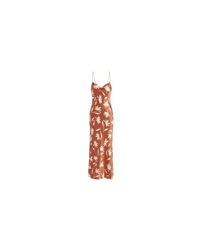 Anine Bing KLEIDER - Maxi-Kleiderauf YOOX.COM Lederfarben