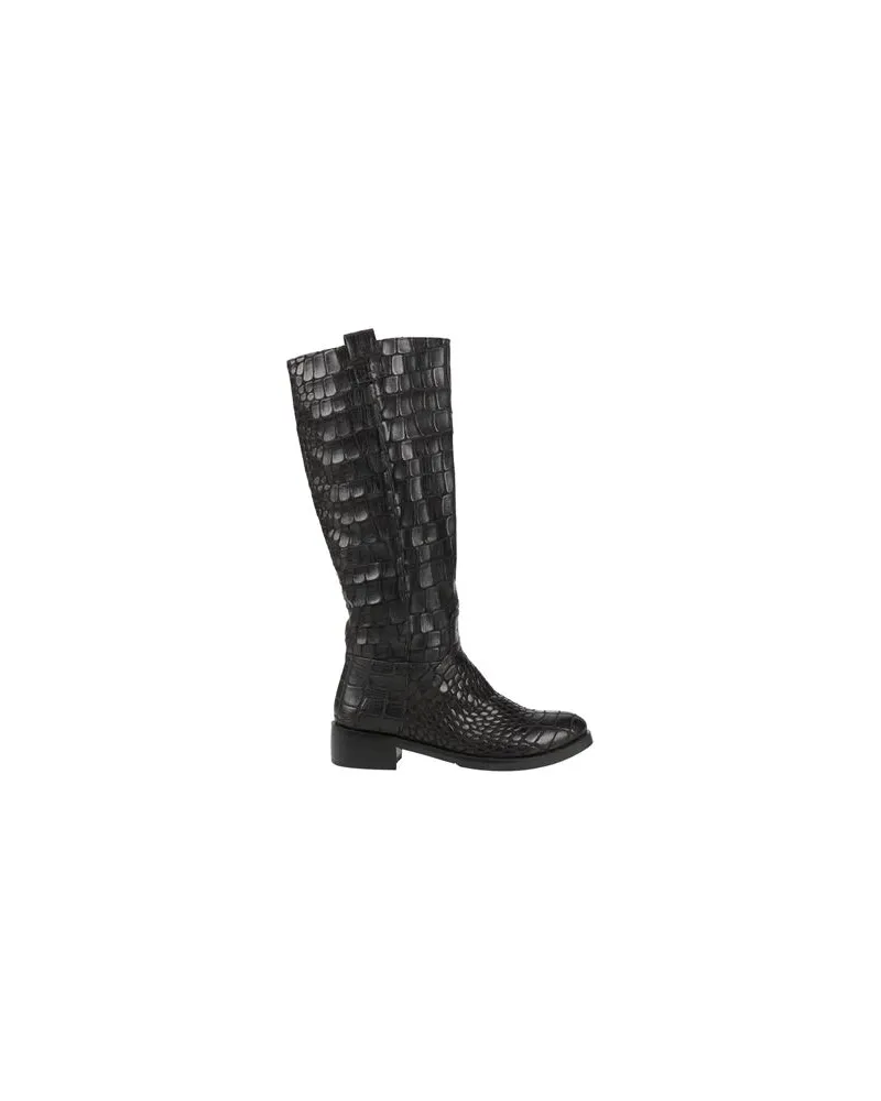 Luciano Barachini SCHUHE - Stiefelauf YOOX.COM Schwarz