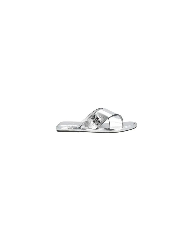 Tory Burch SCHUHE - Sandalenauf YOOX.COM Silber