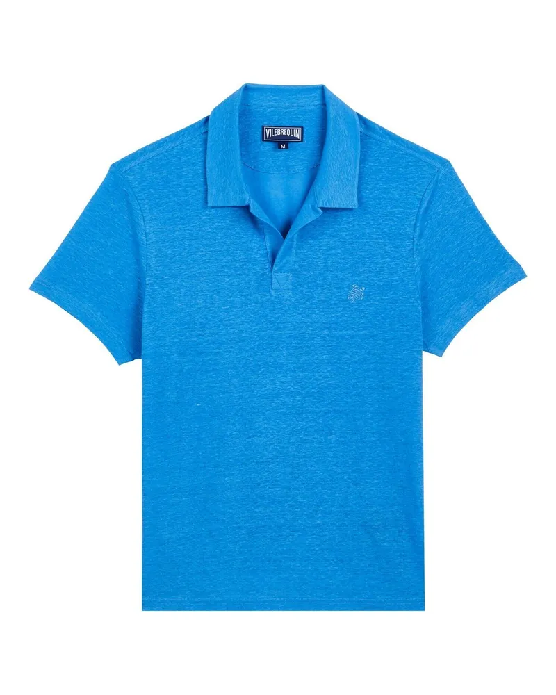 Vilebrequin Poloshirt Himmelblau