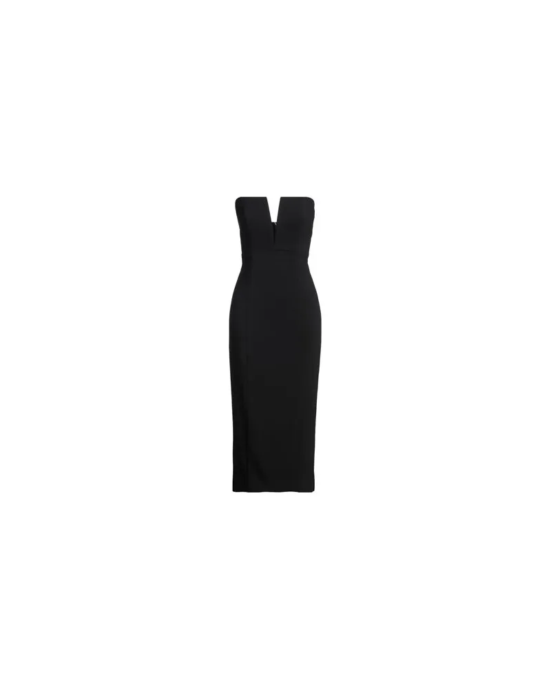 Roland Mouret KLEIDER - Midi-Kleiderauf YOOX.COM Schwarz
