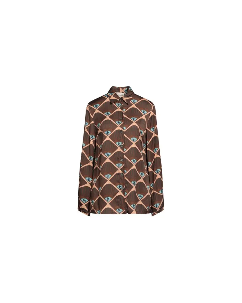 Semicouture TOPS - Hemdenauf YOOX.COM Braun