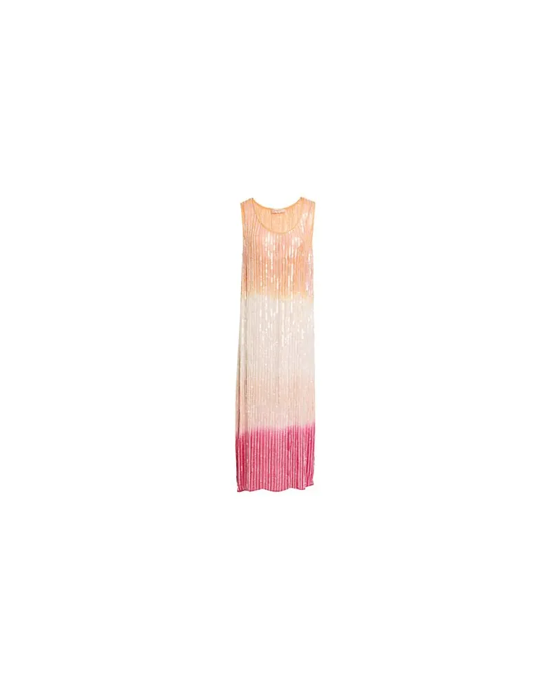 Twin-Set KLEIDER - Maxi-Kleiderauf YOOX.COM Orange