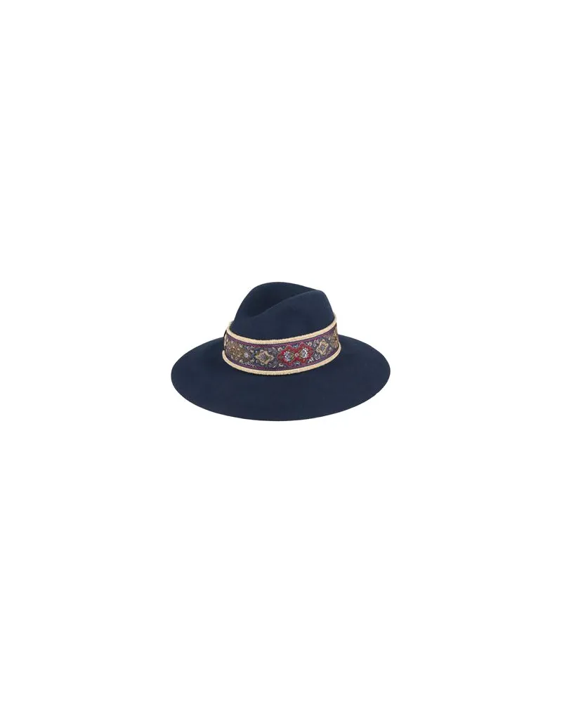 Borsalino ACCESSOIRES - Mützen & Hüteauf YOOX.COM Marineblau