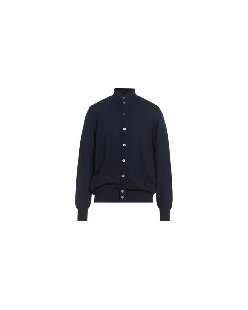 SONRISA STRICKWAREN - Strickjackenauf YOOX.COM Marineblau