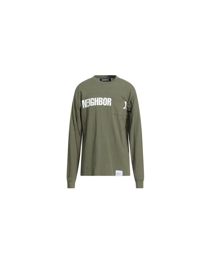 Neighborhood TOPS - T-shirtsauf YOOX.COM Militärgrün