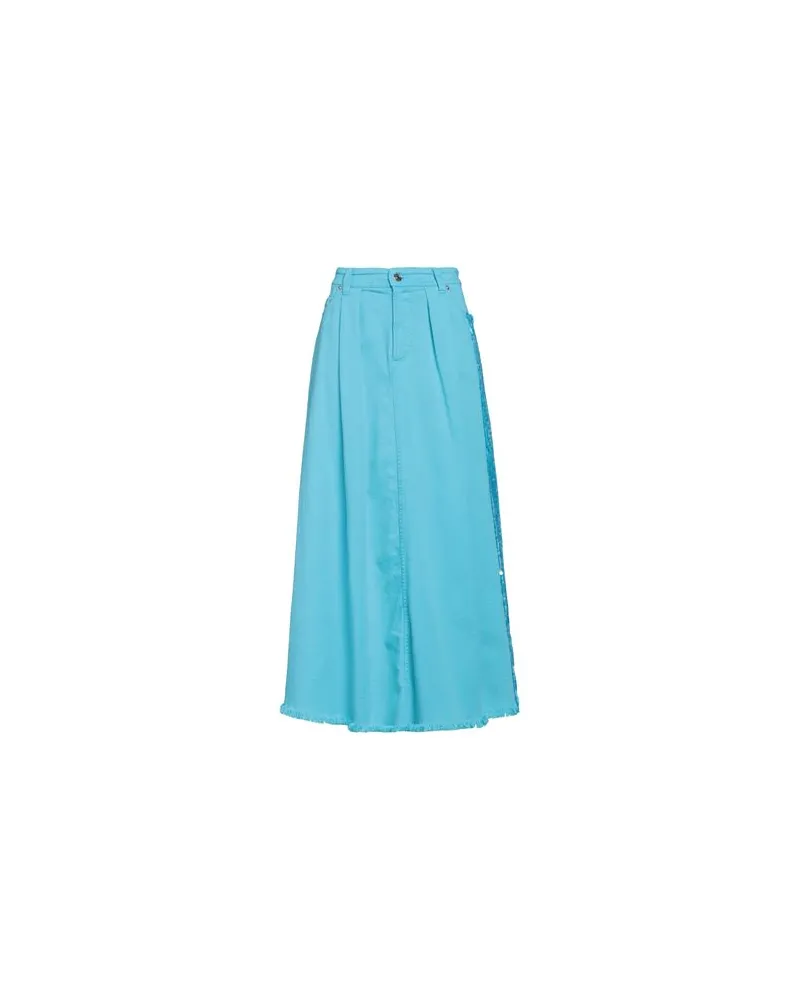 Iceberg HOSEN & RÖCKE - Maxi-Röckeauf YOOX.COM Azurblau