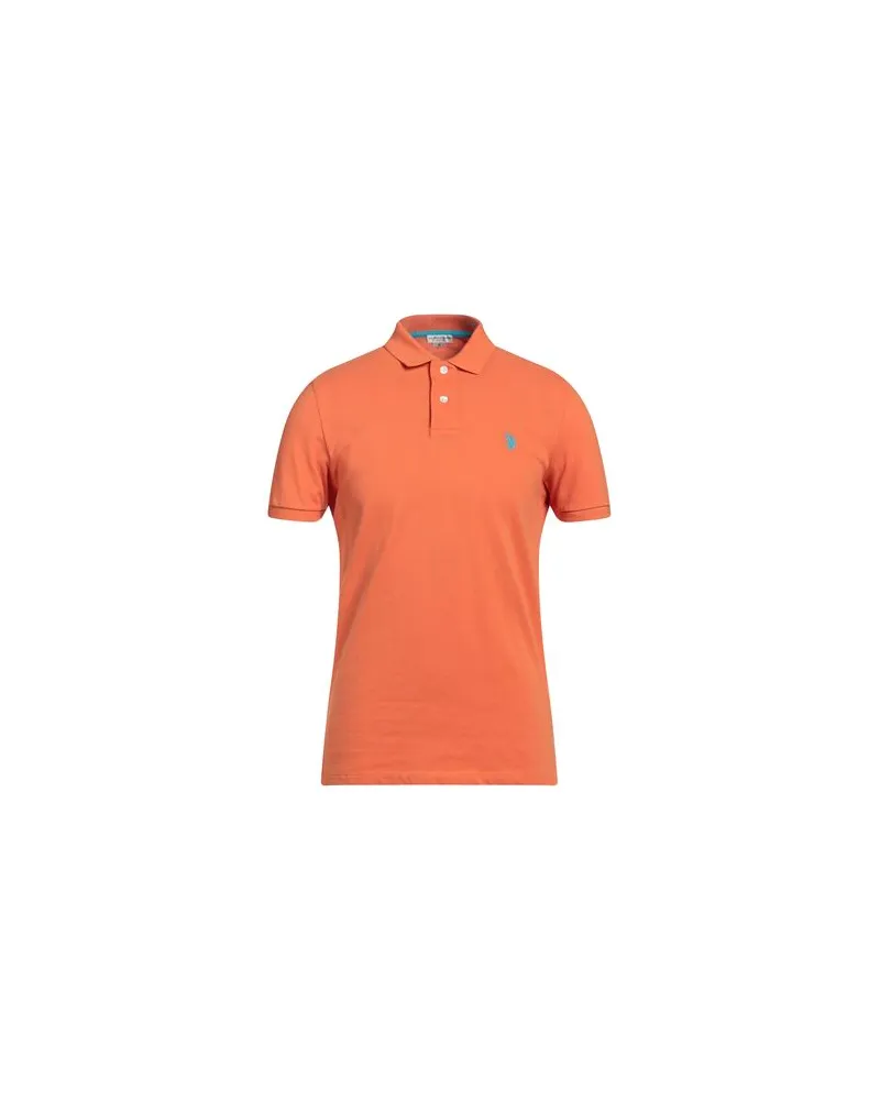 U.S. Polo Assn.  U POLO ASSN. - TOPS - Poloshirtsauf YOOX.COM Orange