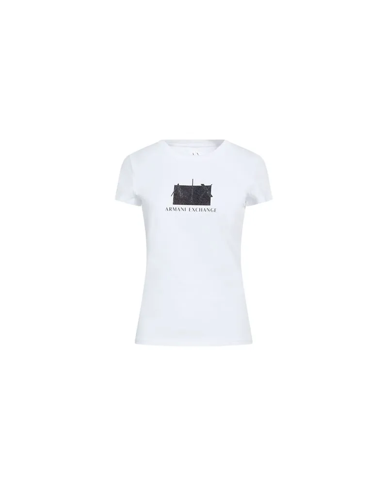 Armani Exchange TOPS - T-shirtsauf YOOX.COM Weiß