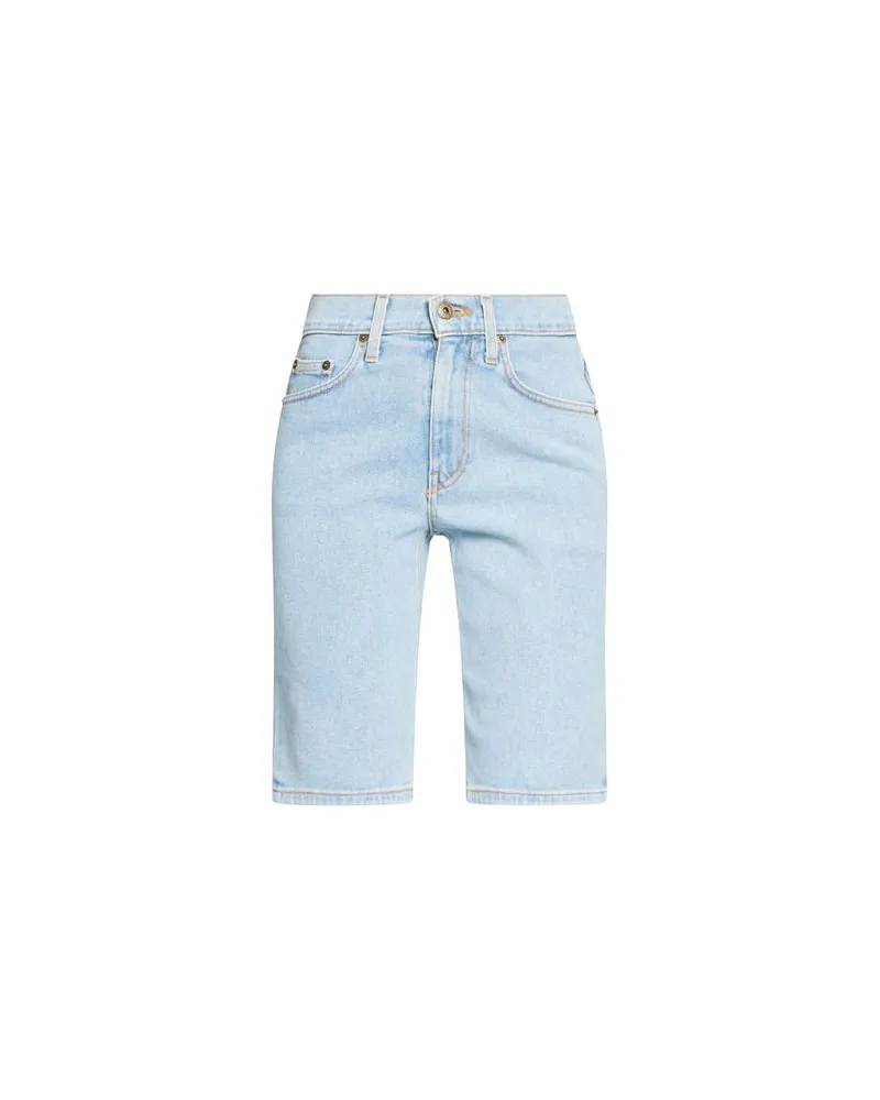Nanushka HOSEN & RÖCKE - Jeansshortsauf YOOX.COM Blau