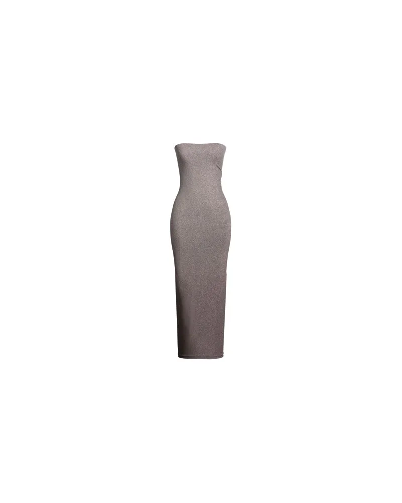 Wolford KLEIDER - Maxi-Kleiderauf YOOX.COM Silber