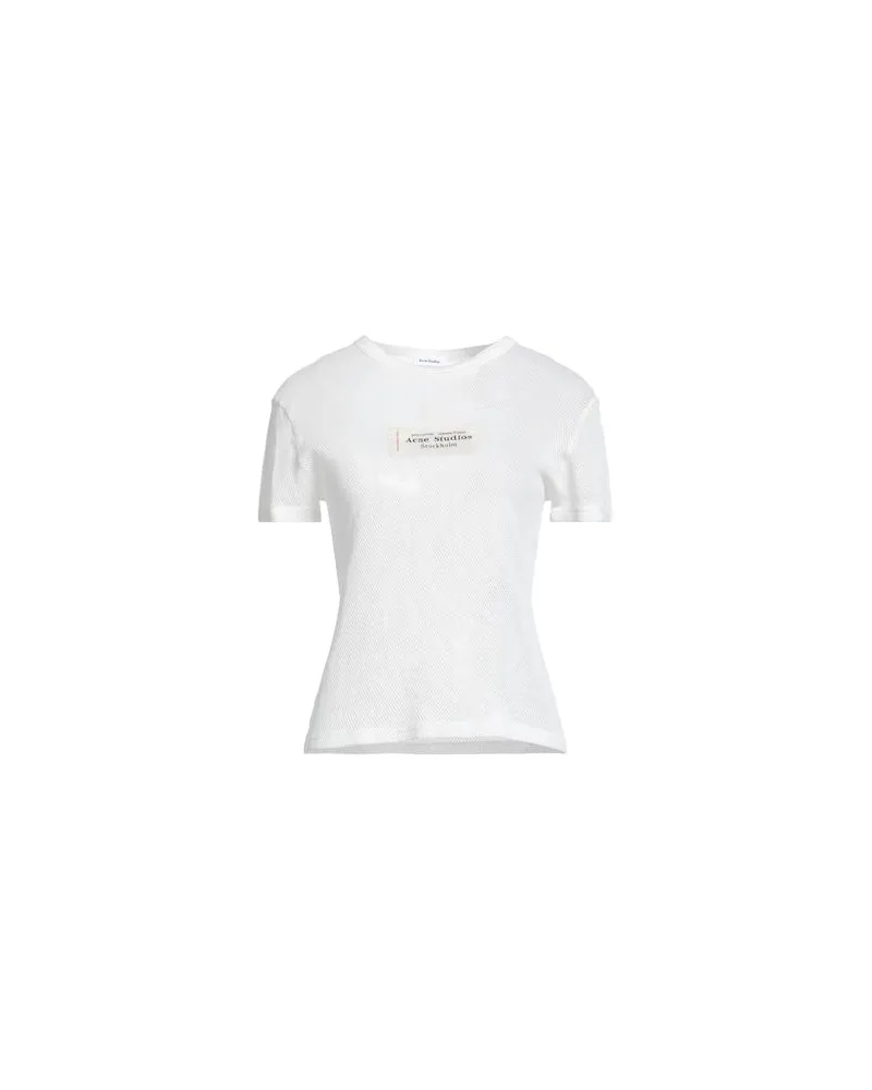 Acne Studios TOPS - T-shirtsauf YOOX.COM Weiß