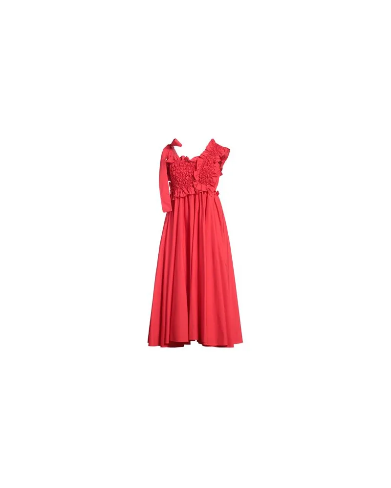 MEIMEIJ KLEIDER - Midi-Kleiderauf YOOX.COM Rot