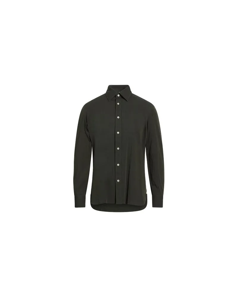 Luigi Borrelli TOPS - Hemdenauf YOOX.COM Dunkelgrün