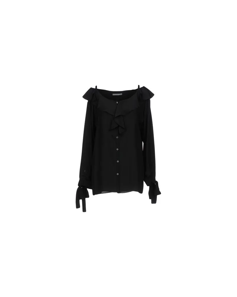 Alberta Ferretti TOPS - Hemdenauf YOOX.COM Schwarz