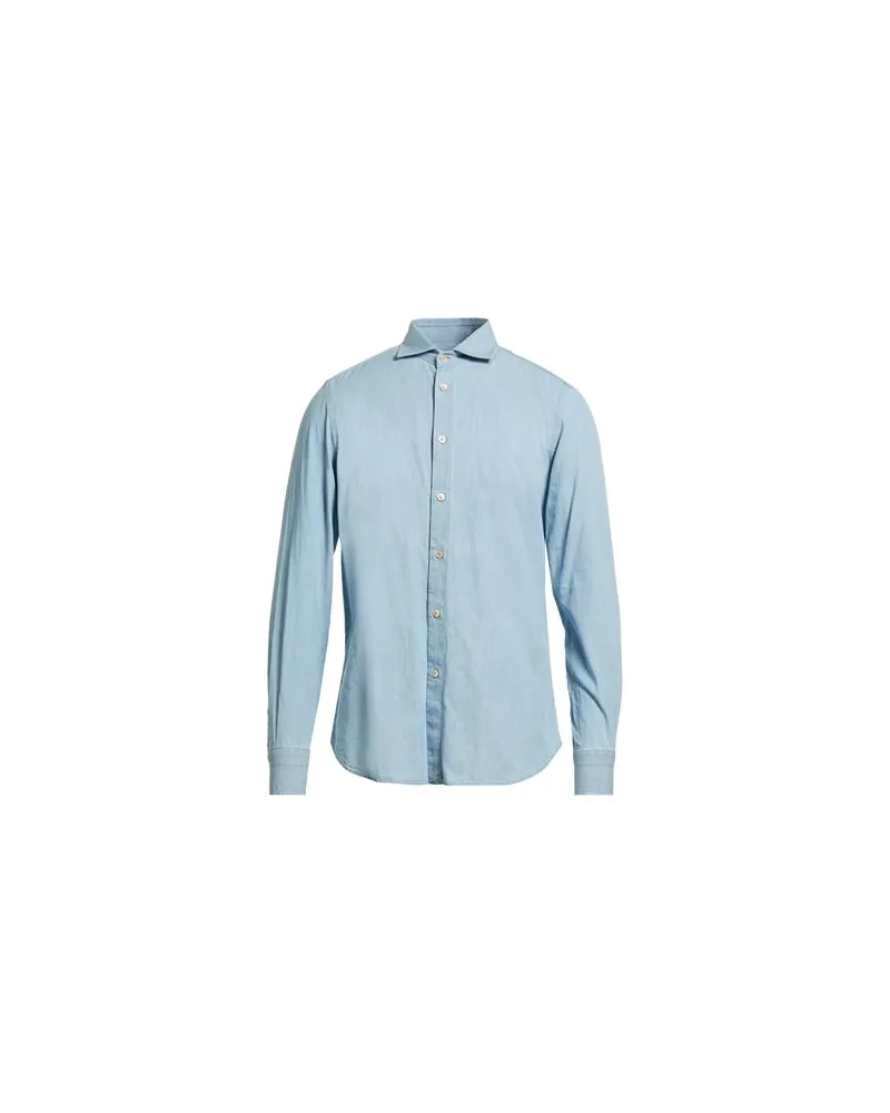Boglioli TOPS - Hemdenauf YOOX.COM Hellblau