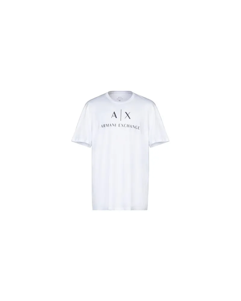 Armani Exchange TOPS - T-shirtsauf YOOX.COM Weiß