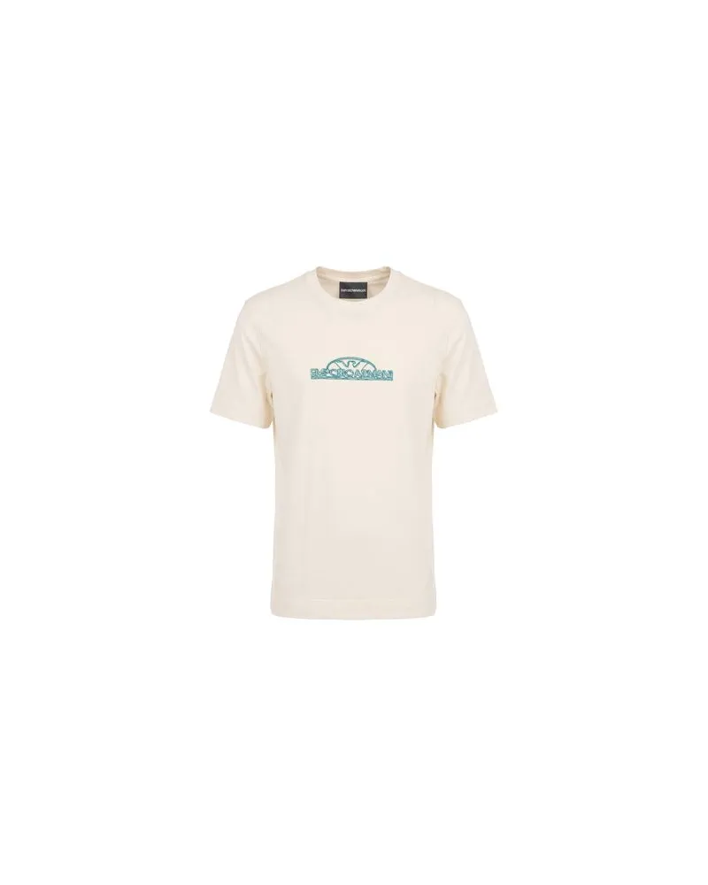 Emporio Armani TOPS - T-shirtsauf YOOX.COM Cremeweiß