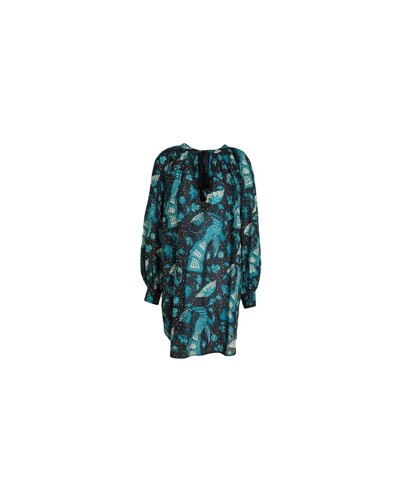 Ulla Johnson KLEIDER - Midi-Kleiderauf YOOX.COM Aquamarin