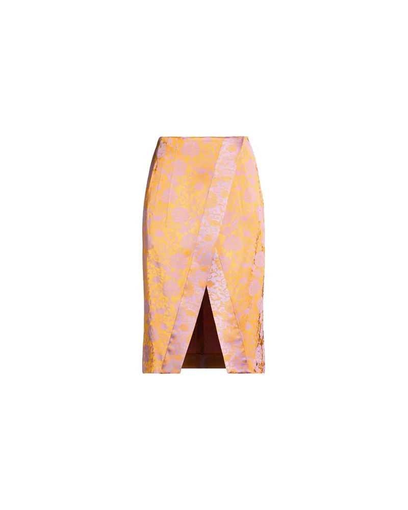Dries van Noten HOSEN & RÖCKE - Midi-Röckeauf YOOX.COM Orange