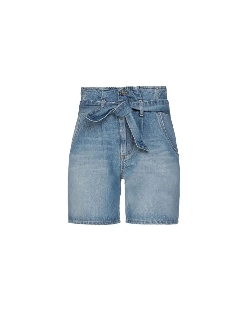 Kaos HOSEN & RÖCKE - Jeansshortsauf YOOX.COM Blau