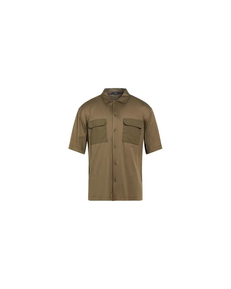 Herno TOPS - Hemdenauf YOOX.COM Militärgrün