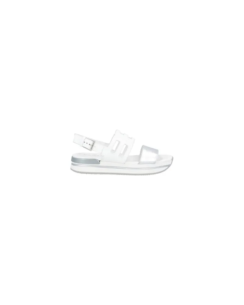 Hogan SCHUHE - Sandalenauf YOOX.COM Silber