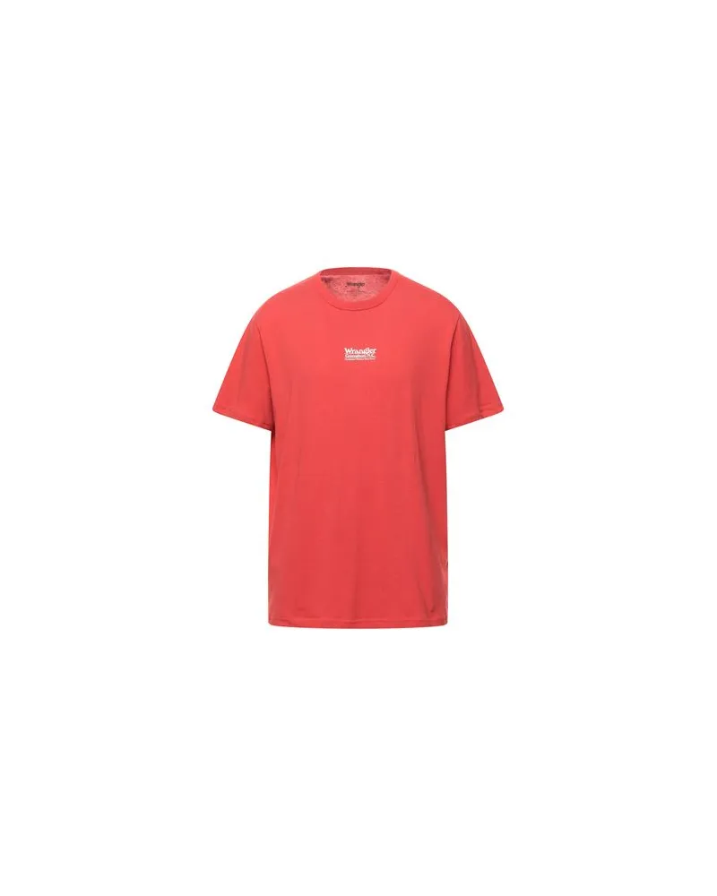 Wrangler TOPS - T-shirtsauf YOOX.COM Rot
