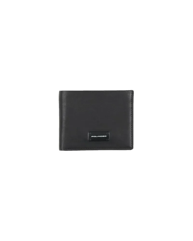 Piquadro Kleinlederwaren - Brieftaschenauf YOOX.COM Schwarz