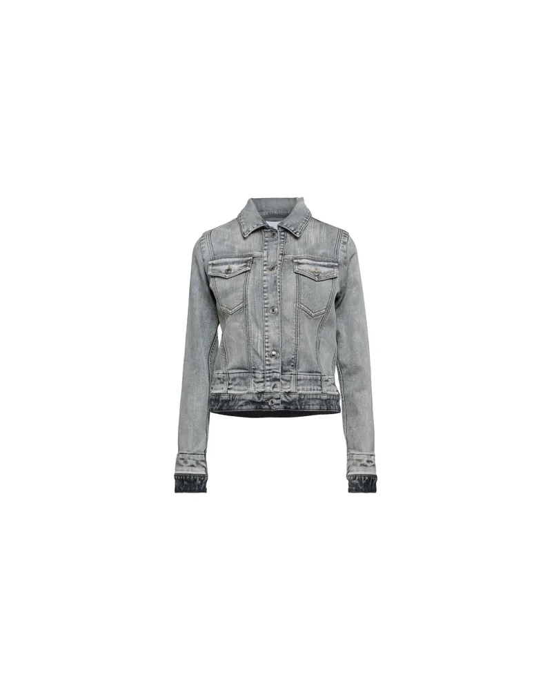 MSGM JACKEN & MÄNTEL - Jeansjacken/Mäntelauf YOOX.COM Blau