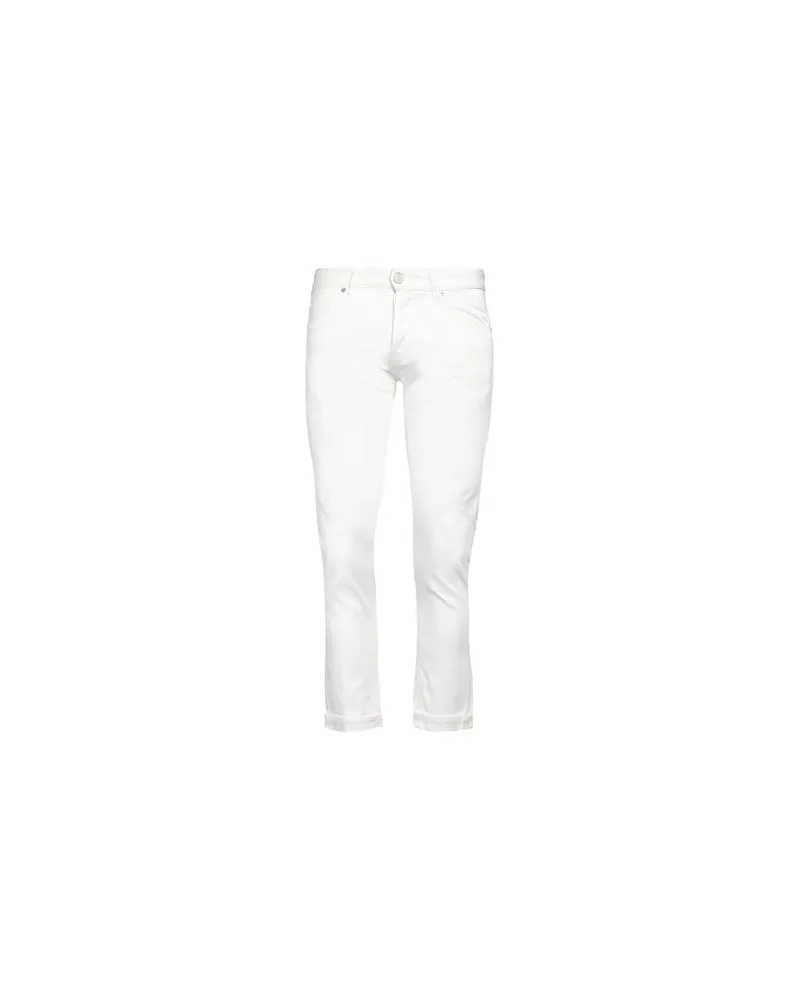 PT TORINO HOSEN & RÖCKE - Jeanshosenauf YOOX.COM Elfenbein