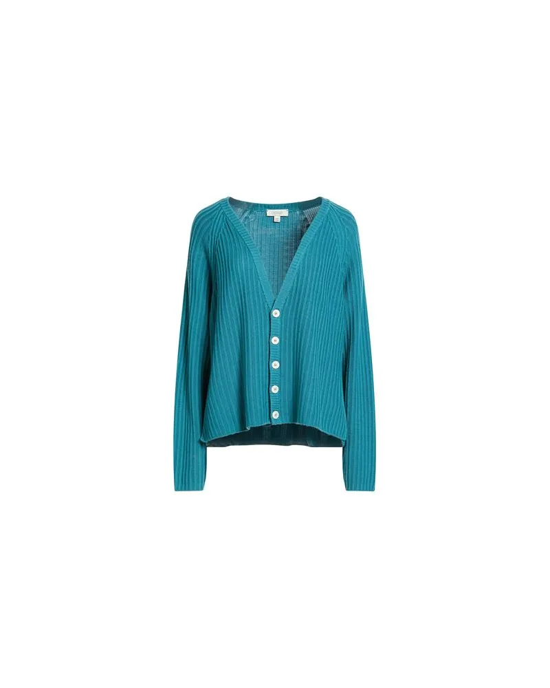 CROSSLEY STRICKWAREN - Strickjackenauf YOOX.COM Aquamarin