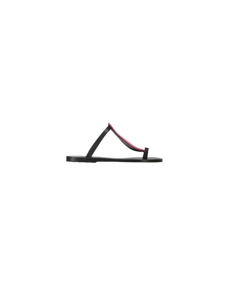 Ancient Greek Sandals SCHUHE - Zehentrennerauf YOOX.COM Schwarz
