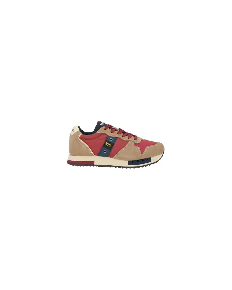 Blauer SCHUHE - Sneakersauf YOOX.COM Ziegelrot