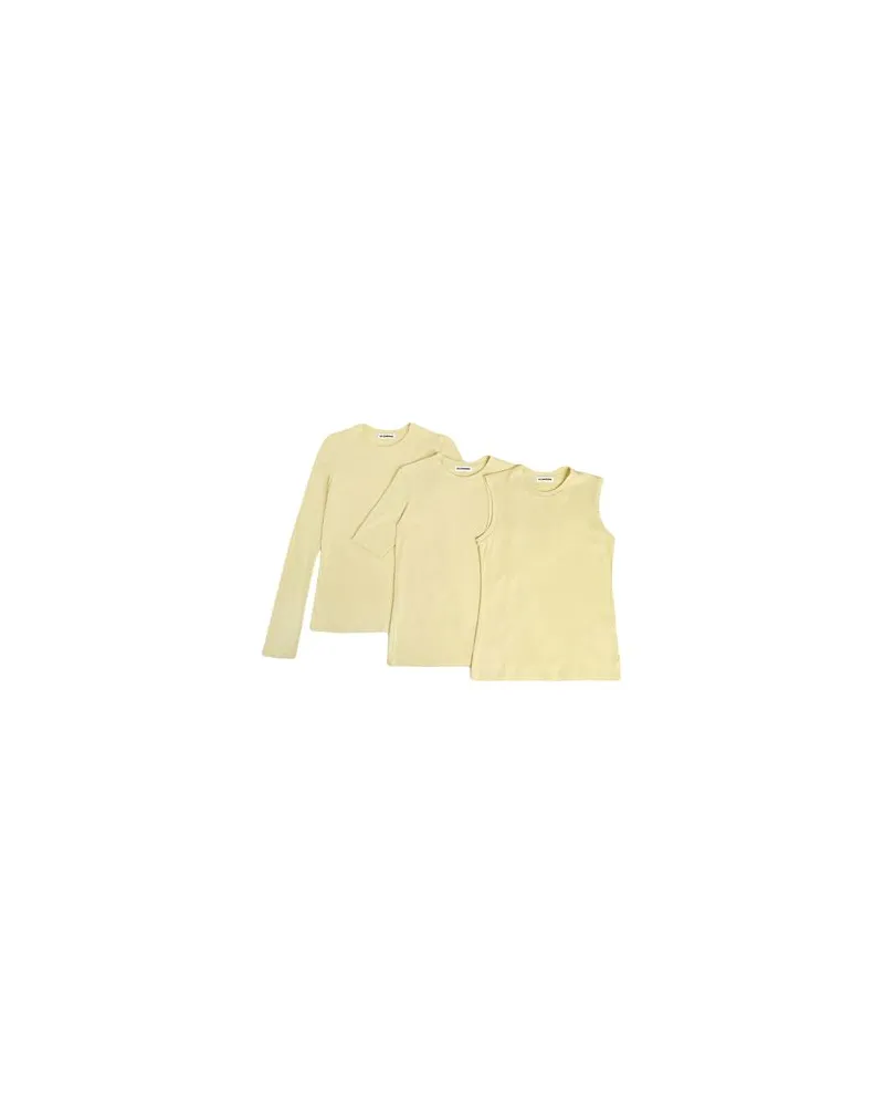 Jil Sander TOPS - T-shirtsauf YOOX.COM Pastellgelb