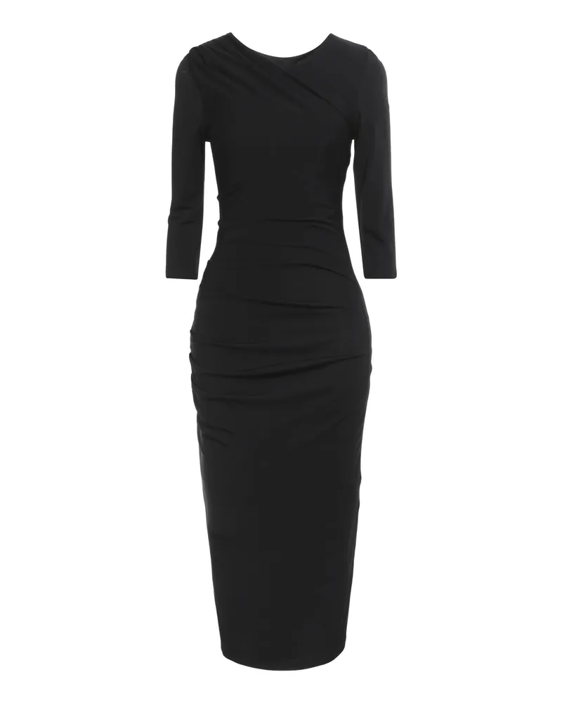 Armani Exchange Midi-Kleid Schwarz