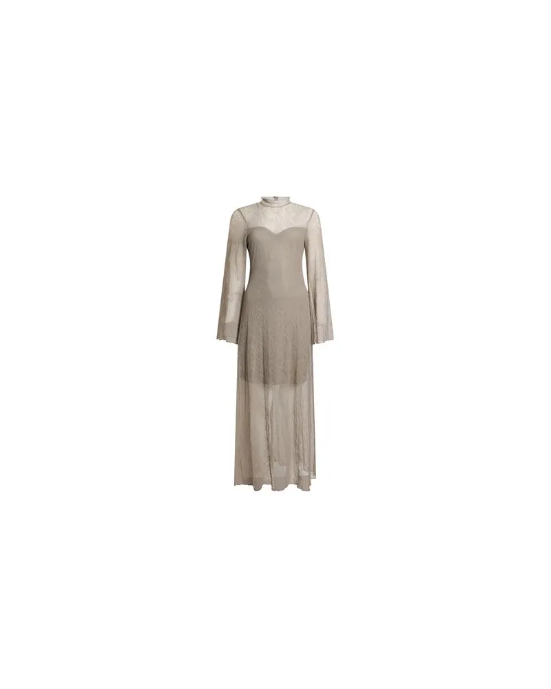 Gestuz KLEIDER - Maxi-Kleiderauf YOOX.COM Grau