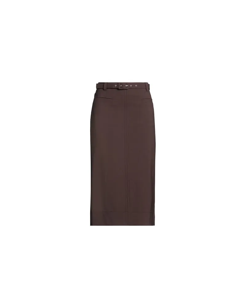 Incotex BY SLOWEAR - HOSEN & RÖCKE - Midi-Röckeauf YOOX.COM Dunkelbraun