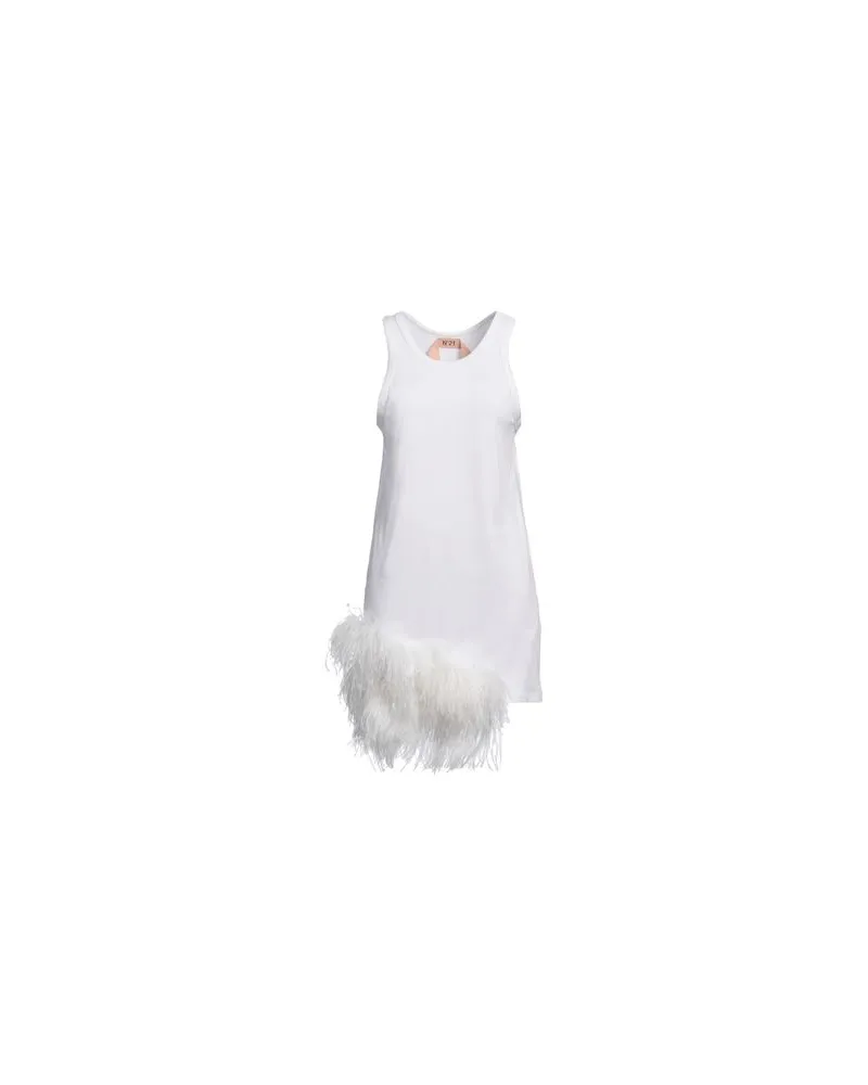 N° 21 KLEIDER - Mini-Kleiderauf YOOX.COM Weiß