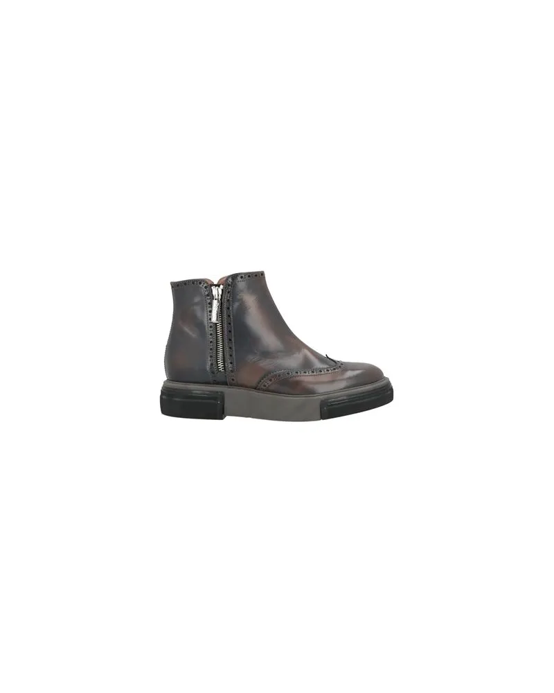 Pollini SCHUHE - Stiefelettenauf YOOX.COM Dunkelbraun