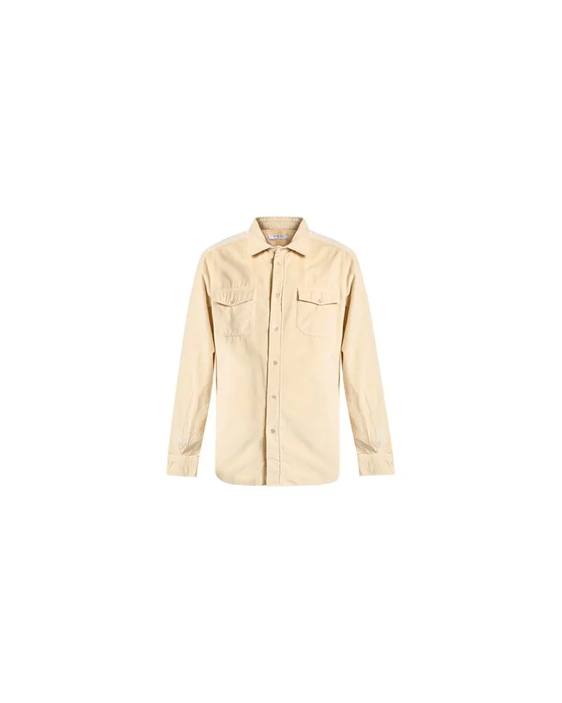 Boglioli TOPS - Hemdenauf YOOX.COM Cremeweiß
