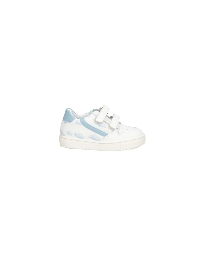 Monnalisa TENNIS BOY NUVOLETTE NAPP - SCHUHE - Sneakersauf YOOX.COM Weiß
